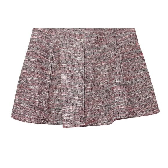 NWT Loft Mini Skirt Size Small Tweed A-Line Stretch Career Preppy Casual Pull On - Picture 7 of 9